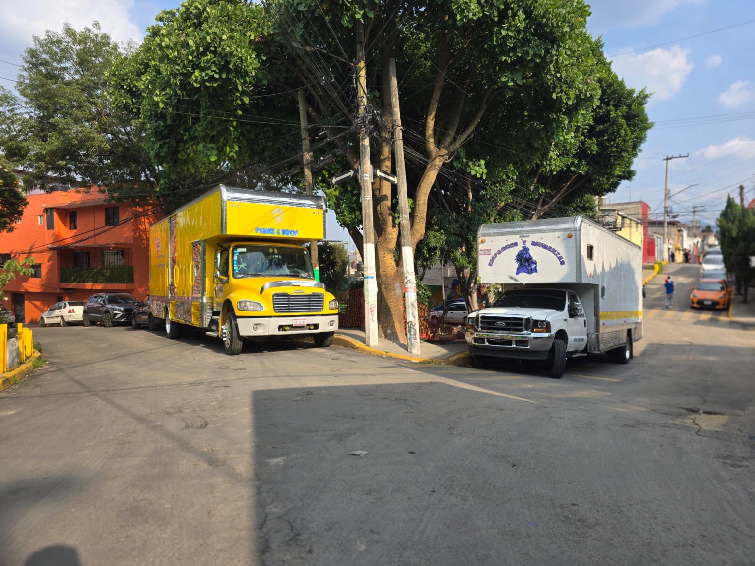 Unidades de mudanzas en servicio